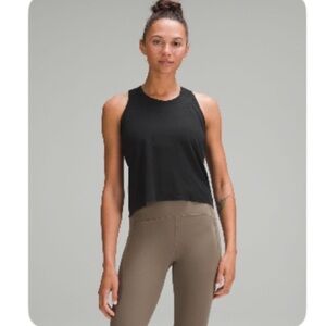 Lululemon Classic Fit Cotton Blend Tank Top black size small